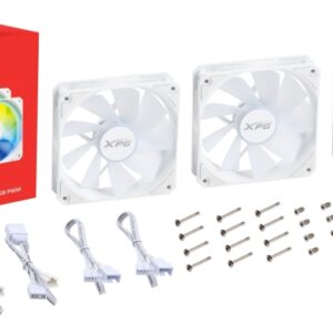 VENTILADOR CAJA XPG VENTOR 120MM BLANCO X3 4711085947109 75261487