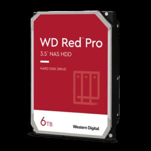 Western Digital Red Pro disco duro interno 6 TB 7200 RPM 256 MB 3.5" SATA 0718037902821 | P/N: WD6005FFBX | Ref. Artículo: 1391076