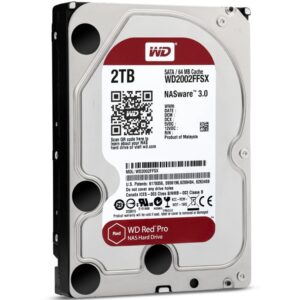 0718037835570 | P/N: WD2002FFSX | Cod. Artículo: DSP0000002471 Disco duro interno hdd wd western digital nas red pro wd2002ffsx 2tb 3.5pulgadas sata 3 7200rpm 64mb