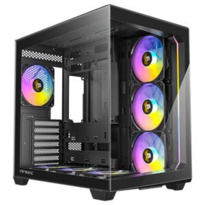 0761345100335 | P/N: 761345100335 | Cod. Artículo: DSP0000027005 Caja ordenador gaming antec fishtank c5 atx argb vidrio negro