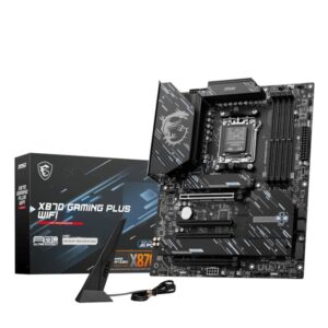 2511112413292 | P/N: 911-7E47-11S | Cod. Artículo: DSP0000028417 Placa base msi x870 gaming plus wifi am5 atx - 4x ddr5