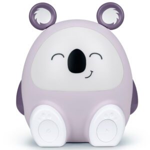 3499550388718 BIGBEN KIDS WIRELESS BT SPEAKER WITH NIGHT LIGHT KOALA SHAPE PURPLE BTKIDSKOALA 32