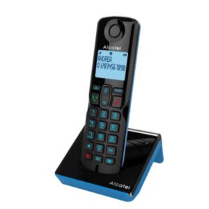 3700601425383 | P/N: ATL1425383 | Cod. Artículo: DSP0000012821 Telefono fijo inalambrico alcatel s280 ewe black - blue