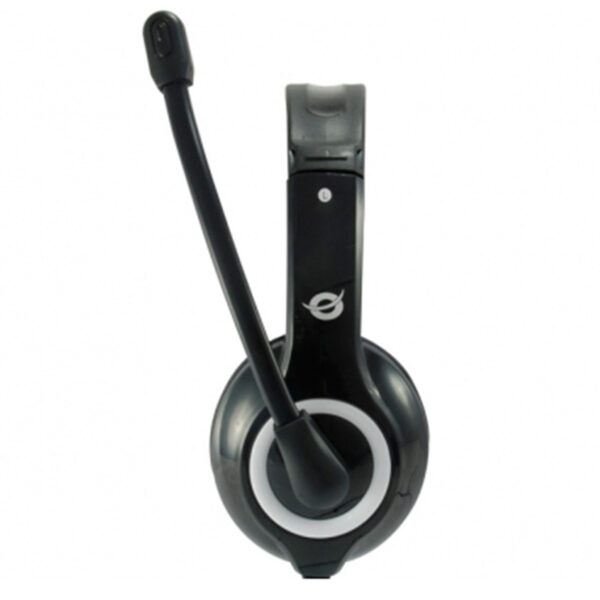 Auricular conceptronic cchatstaru2b usb + microfono flexible control de volumen negro - Imagen 2