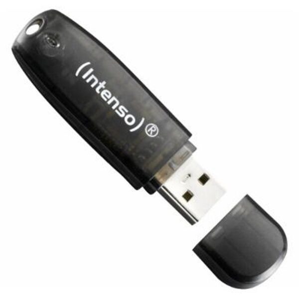 Memoria usb 2.0 intenso rainbow 16gb negro - Imagen 2