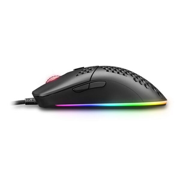 Mouse raton mars gaming mmax optico usb 7 botones 12400ppp negro - Imagen 3