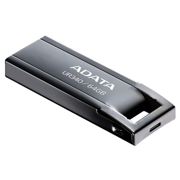 Memoria usb 3.2 adata ur340 64gb negro metalico - Imagen 2