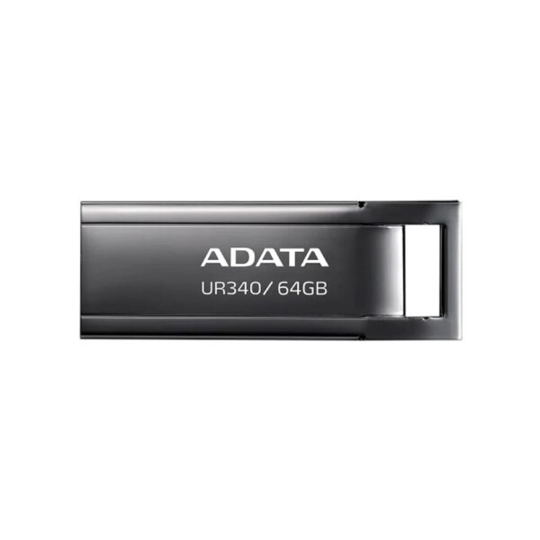 4711085935465 | P/N: AROY-UR340-64GBK | Cod. Artículo: DSP0000028701 Memoria usb 3.2 adata ur340 64gb negro metalico