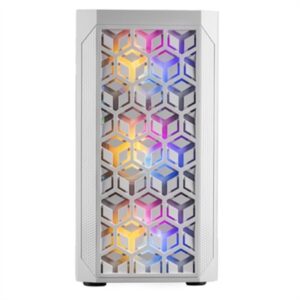 4711099470891 | P/N: MCMESHW | Cod. Artículo: DSP0000008875 Caja ordenador mars gaming mcmeshw blanco micro atx 1 x usb 3.0 2 x usb 2.0 3 x 120mm rgb