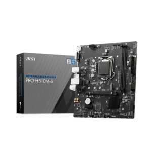 4711377078870 | P/N: 911-7E05-004 | Cod. Artículo: DSP0000015797 Placa base msi h510m - b pro lga 1200 m - atx -  2x ddr4 -  4x sata3 -  2x usb 3.2 -  4x usb 2.0 911 - 7e05 - 004  solo 10º generacion