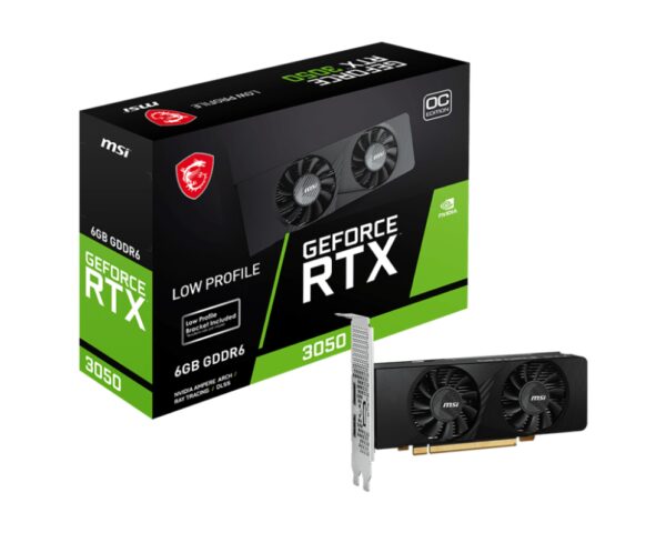 4711377176828 | P/N: 912-V812-025 | Cod. Artículo: DSP0000023083 Tarjeta grafica msi nvidia rtx 3050 lp 6g oc