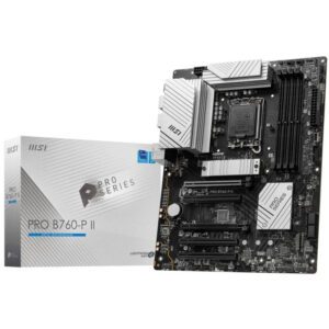 4711377193887 | P/N: 007E29-002R | Cod. Artículo: DSP0000024437 Placa base msi 1700 pro b760 - p ii ddr5 atx