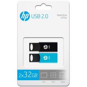 4712847098534 | P/N:  | Cod. Artículo: HPFD212-32-TWIN Pack de 2 memorias usb 2.0 hp v212 - twin 32gb