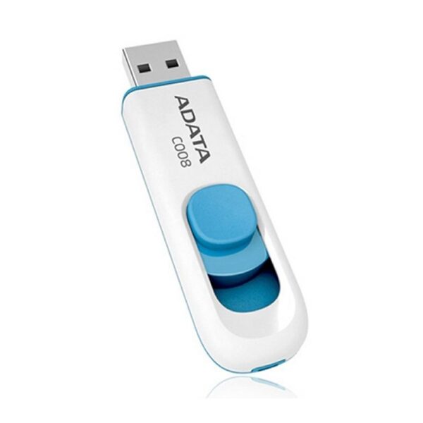 4713435791462 | P/N: AC008-64G-RWE | Cod. Artículo: DSP0000028689 Memoria usb 2.0 adata c008 64gb blanco - azul