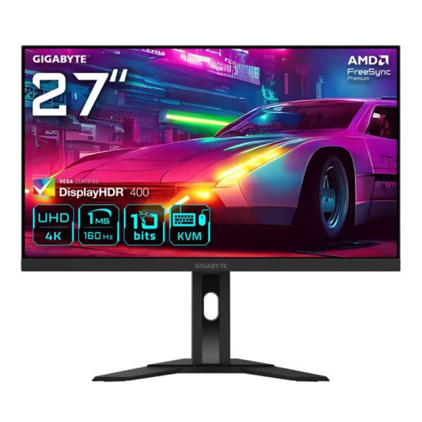 4719331860837 | P/N: 20VM0-M27UABA-1EKR | Cod. Artículo: DSP0000028226 Monitor gaming gigabyte m27ua 27pulgadas 4k uhd 160hz