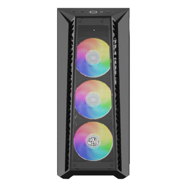 Caja ordenador gaming atx cooler master mb520 negra cristal templado -  3 x 120mm argb - Imagen 2