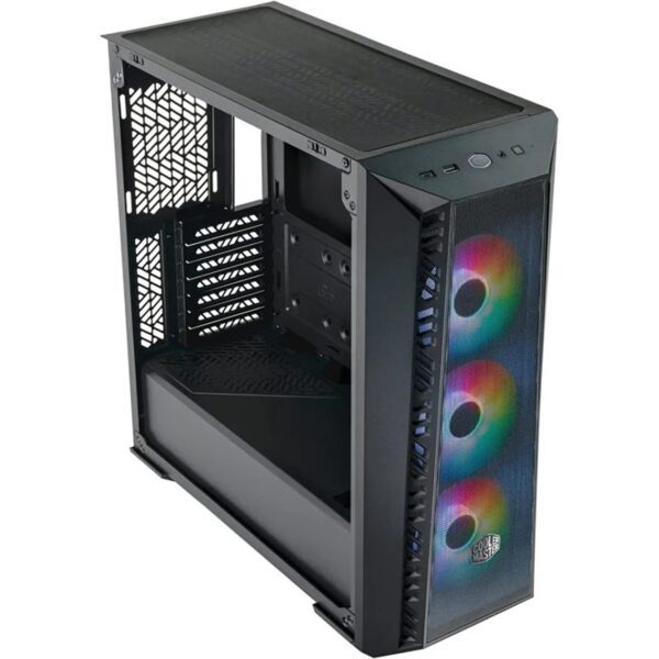 4719512126486 | P/N: MB520-KGNN-S00 | Cod. Artículo: DSP0000013535 Caja ordenador gaming atx cooler master mb520 negra cristal templado -  3 x 120mm argb