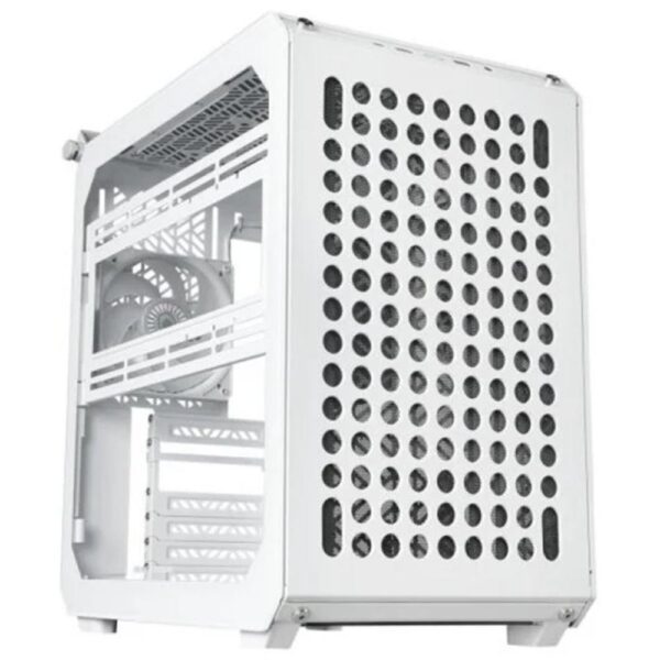 4719512140390 | P/N: Q500W GNN S00 | Cod. Artículo: DSP0000024128 Caja ordenador gaming cooler master qube 500 flatpack atx cristal templado blanco