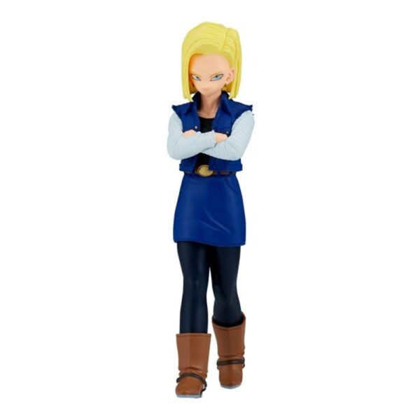 4983164896398 | P/N: BP89639P | Cod. Artículo: DSP0000025290 Figura banpresto dragon ball z solid edge works android 18 17cm