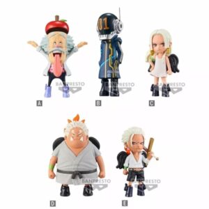 4983164896572 | P/N: BP89657P | Cod. Artículo: DSP0000025263 Figura banpresto one piece world collectable egg head 4 1 de 7cm unidad aleatoria