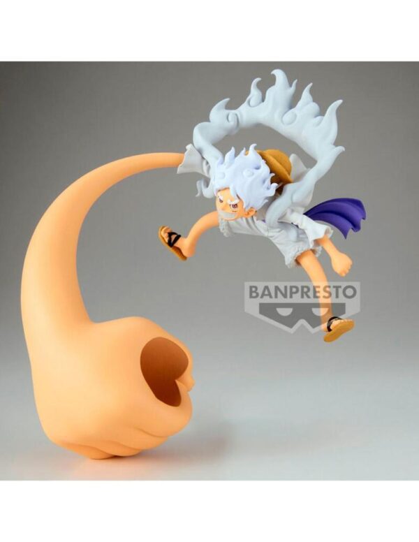 Figura banpresto one piece monkey d. luffy fl gear 5 vol.4 12cm - Imagen 4