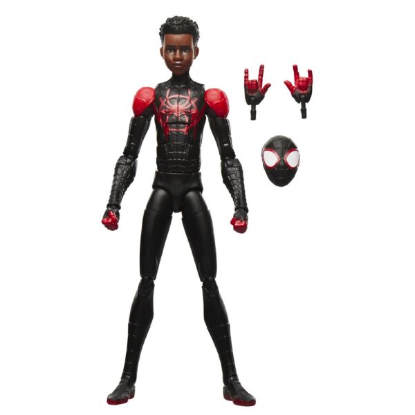 Figura hasbro marvel legends series spider - man across the spider - verse miles morales - Imagen 6