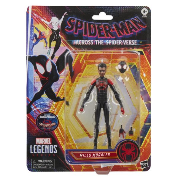 Figura hasbro marvel legends series spider - man across the spider - verse miles morales - Imagen 7