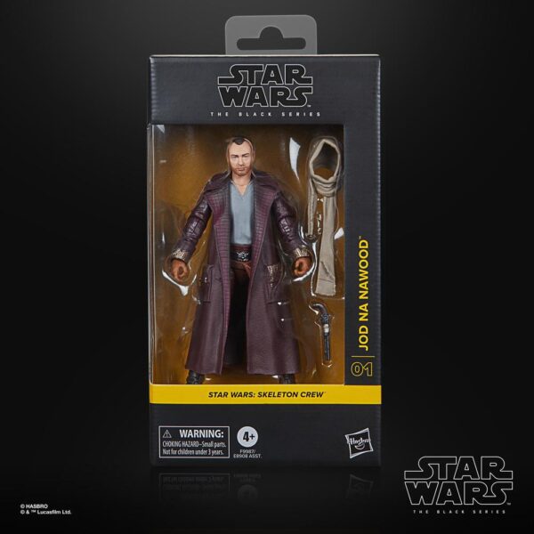 5010996274908 | P/N: F99875X4 | Cod. Artículo: MGS0000024746 Figura hasbro star wars the black series skeleton crew jod na nawood