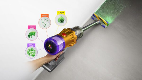 DYSON VACUUM CLEANER V12 DETECT SLIM ABSOLUTE CORDLESS - Imagen 2