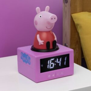 5056577728279 | P/N:  | Cod. Artículo: MGS0000024780 Reloj despertador paladone peppa pig con cable usb