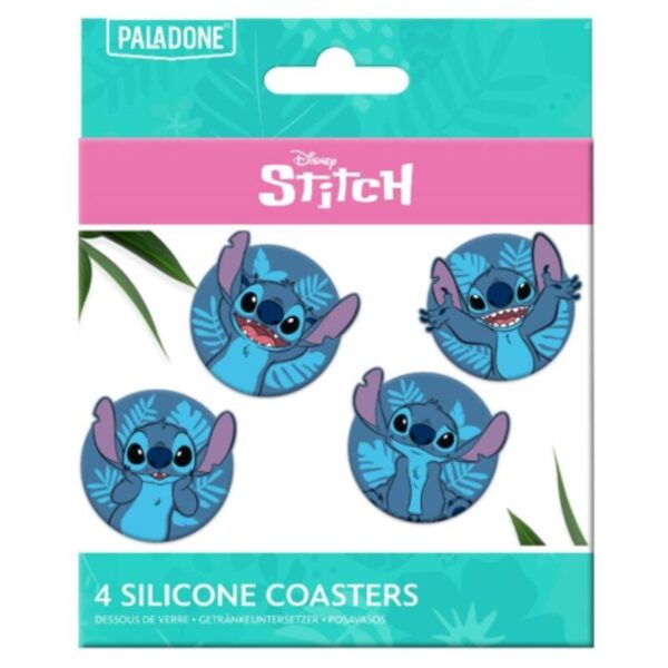 Pack de 4 posavasos disney stitch - Imagen 2