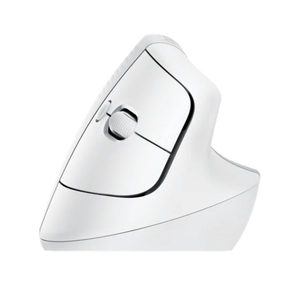 Mouse raton vertical logitech lift 6 botones 4000 dpi wireless inalambrico blanco crudo - Imagen 3