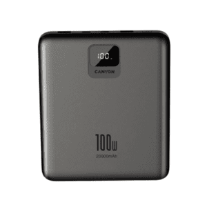 5291485016067 HP!CNECPB2008DG CANYON POWERBANK (BATERIA EXTERNA) PB-2008 LED FLAT 20000 MAH PD100W QC3.0 GRIS OSCURO