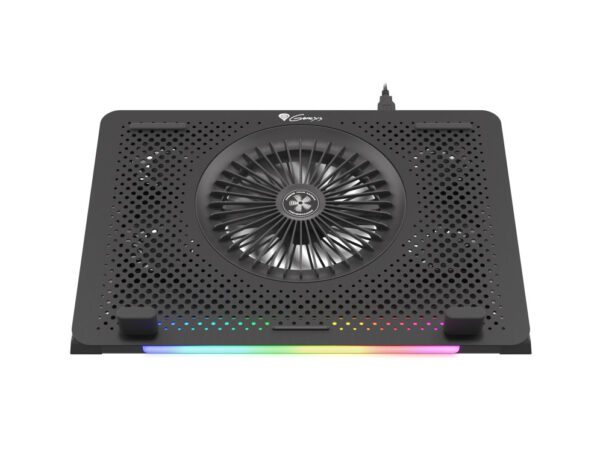 5901969426489 | P/N: NHG-1678 | Cod. Artículo: DSP0000001545 Base refrigeradora genesis oxid 450 rgb para portatil hasta 15.6