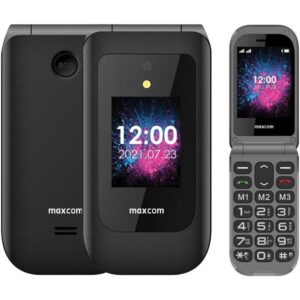 5908235977003 | P/N: MM827BLACK | Cod. Artículo: DSP0000023200 Telefono movil maxcom mm827 2.8pulgadas 128mb negro