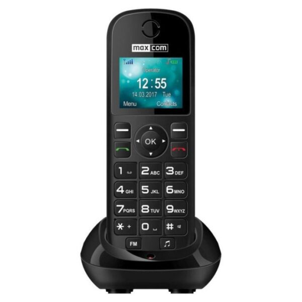 5908235978048 MM35D-SE-BLK MAXCOM TELEFONO FIJO DEC MM35D SE 1