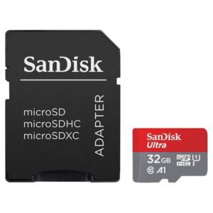 619659183813 | P/N: SDSDUN4-032G-GN6IN | Cod. Artículo: MGS0000005044 Tarjeta memoria  secure digital sandisk ultra - 32gb