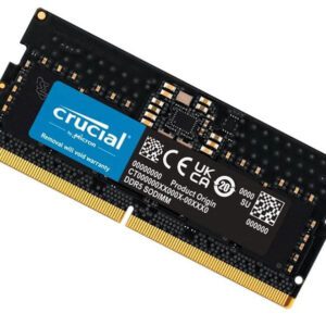 649528929921 | P/N: CT8G56C46S5 | Cod. Artículo: MGS0000021201 Memoria ram ddr5 8gb crucial  - sodimm - 5600 mhz - pc5 41600 cl46