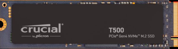 649528939258 | P/N: CT500T500SSD8 | Cod. Artículo: DSP0000020575 Disco duro interno solido ssd crucial t500 500gb pcie nvme 4.0 x4