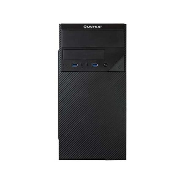 Caja ordenador unykach aeroc20 500w micro atx usb 3.0 negro - Imagen 2