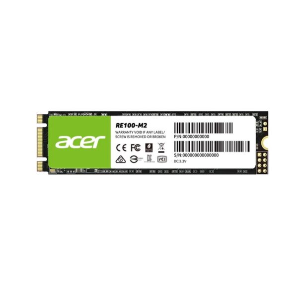 6955914613751 | P/N: BL.9BWWA.113 | Cod. Artículo: DSP0000028150 Disco duro interno ssd acer re100 256gb m.2 sata 3