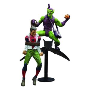 699788107683 | P/N: SD031975 | Cod. Artículo: DSP0000014049 Figura diamond select toys marvel classic the amazing spider - man re - run green gobling vs spider - man 18cm