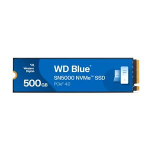 718037894850 | P/N: WDS500G4B0E | Cod. Artículo: DSP0000026604 Disco duro interno ssd wd western digital blue sn5000 wds500g4b0e 500gb nvme pci express