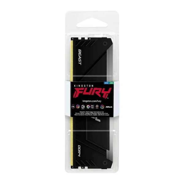 Memoria ram 3200mhz kingston fury beast ddr4 8gb cl16 - Imagen 3