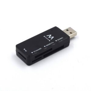 8052101431001 | P/N: EW1049 | Cod. Artículo: MGS0000013314 Lector de tarjetas multiple usb 2.0 ewent ew1049 ms - sd - t - flash - m2