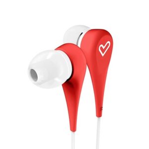 8432426446001 | P/N: 446001 | Cod. Artículo: DSP0000007095 Auriculares micro energy sistem style 1+ rojo in - ear - microfono - control voz -  cable plano