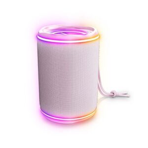 8432426454945 | P/N: 454945 | Cod. Artículo: DSP0000013642 Altavoz energy sistem urban box supernova rosa - resistente al agua - 16w - tws - bluetooth 5.1 - rgb