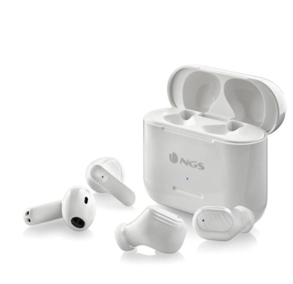 Auriculares bluetooth ngs articaduo tipo - c blanco - Imagen 2