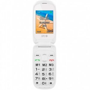 8436542854030 | P/N: 2304B | Cod. Artículo: DSP0000003416 Telefono movil spc harmony white tipo tapa - dual sim - 24  - microsd - radio fm - bluetooth