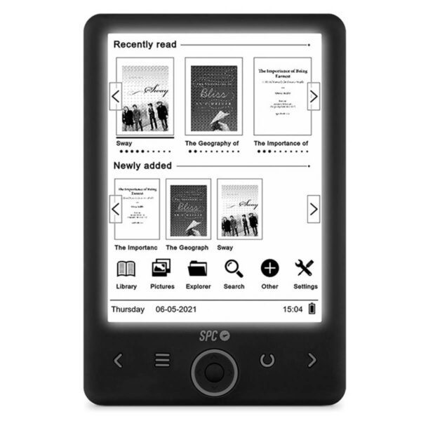 Ebook spc dickens light 2 6pulgadas 8gb negro - Imagen 2